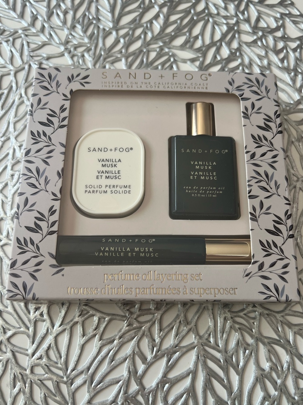 Sand + Fog Vanilla Musk Set